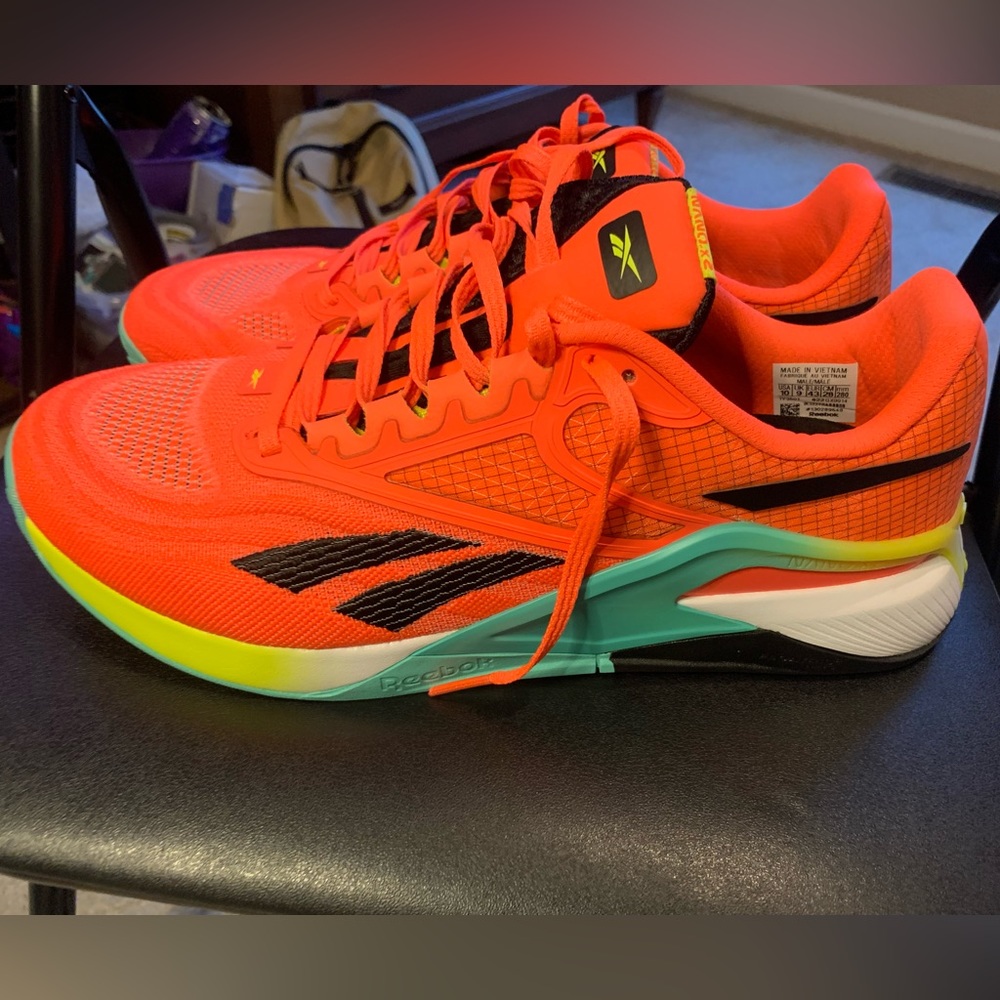 Orange Reebok Nano x2